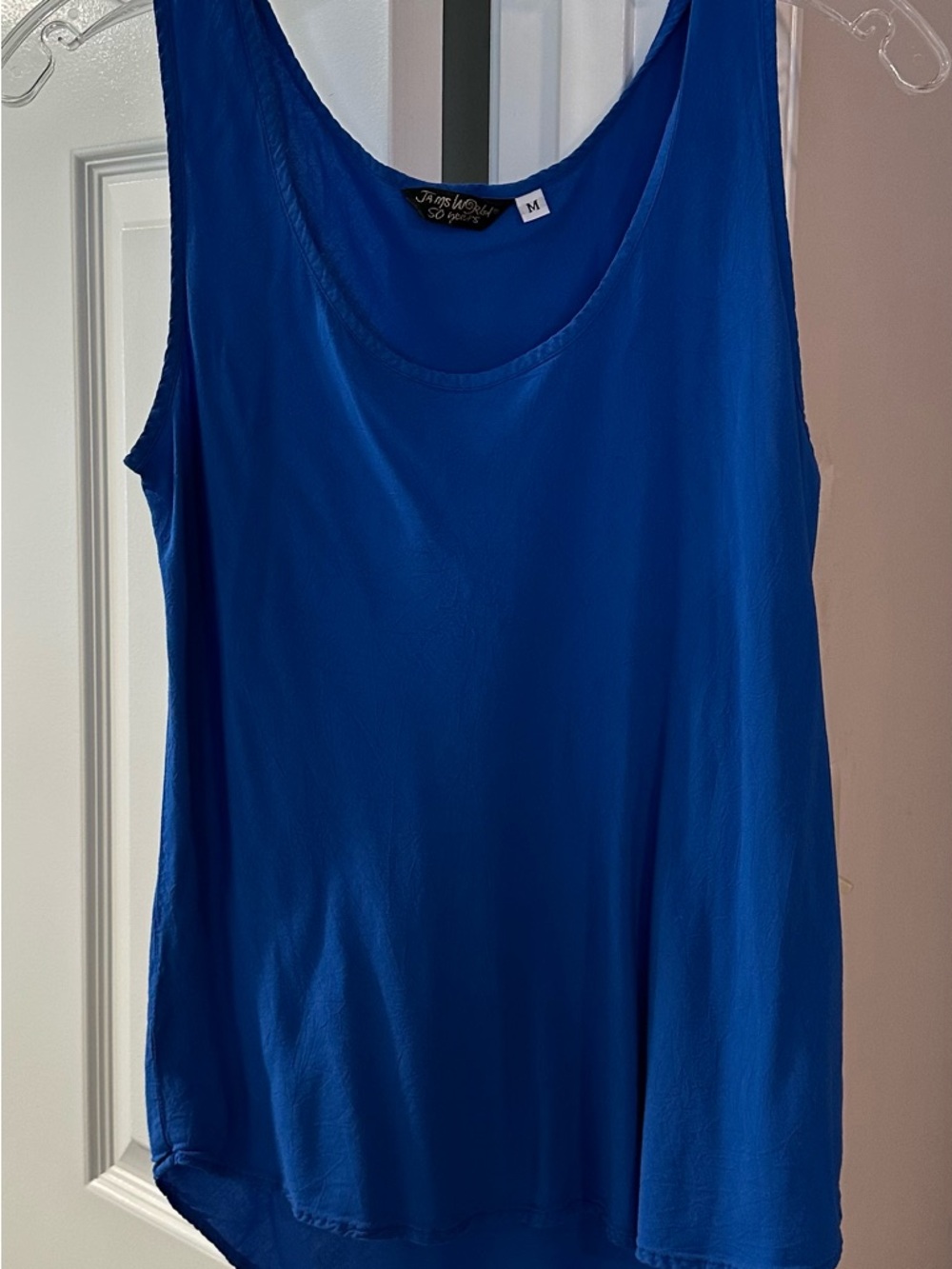 Jams World Royal Blue Scoop Neck Tank - Picture 5 of 5